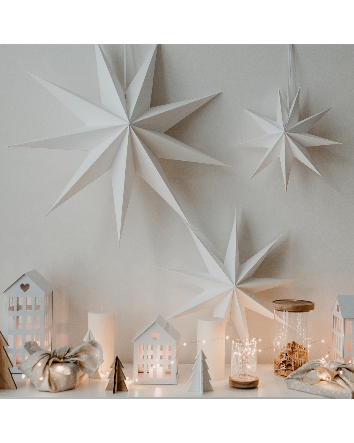 paper star - nature small