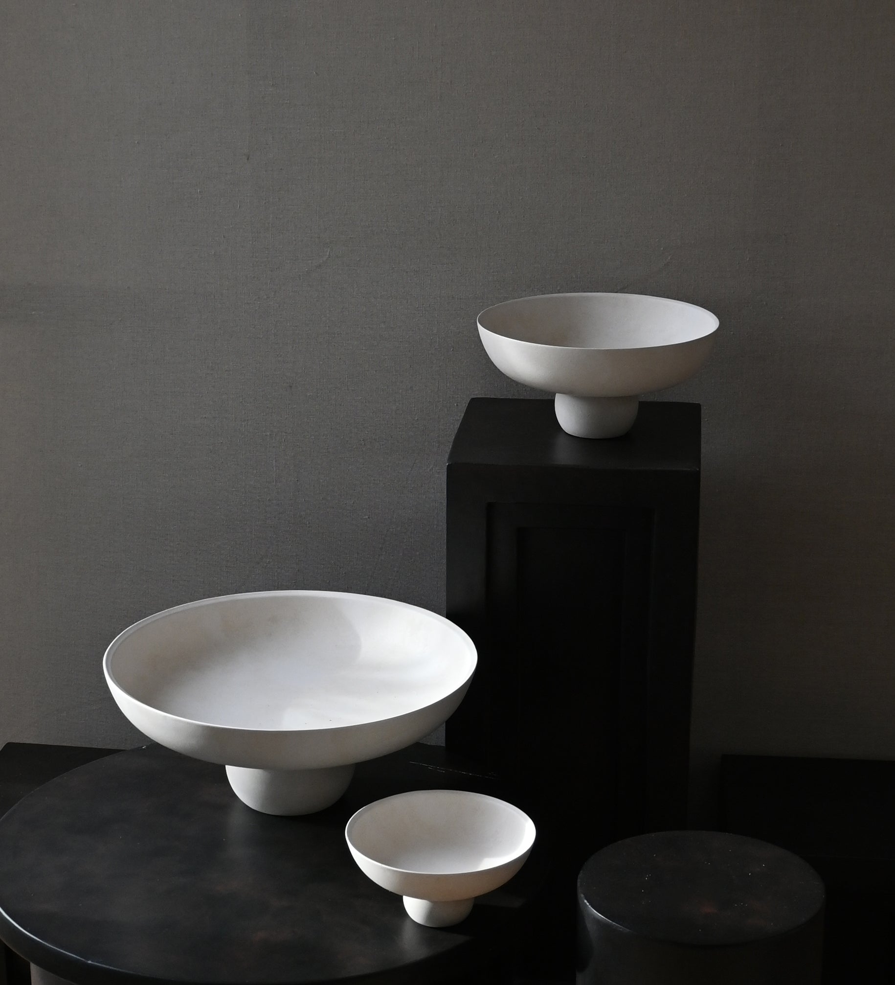 baburu bowl - bone white
