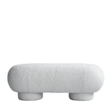 big foot bench - sheepskin