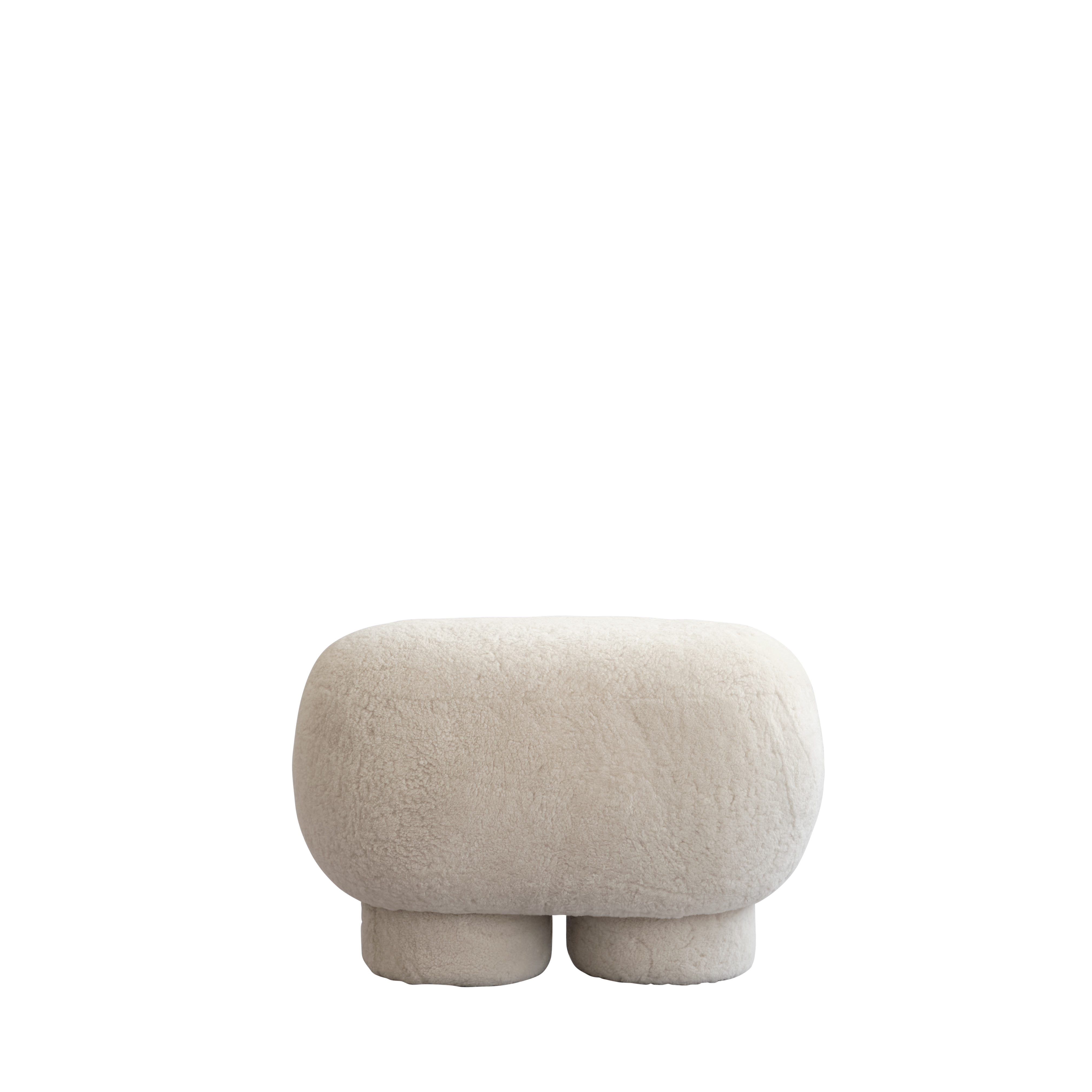big foot bench petit - sheepskin