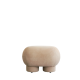 big foot bench petit - nubuck leder