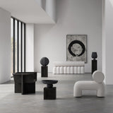 foku lounge chair - bouclé