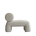 foku lounge chair - bouclé