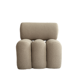 foku lounge chair - bouclé