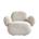 toe arm chair - sheepskin