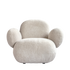toe arm chair - sheepskin
