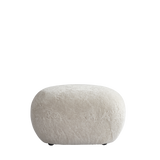 toe ottoman - sheepskin