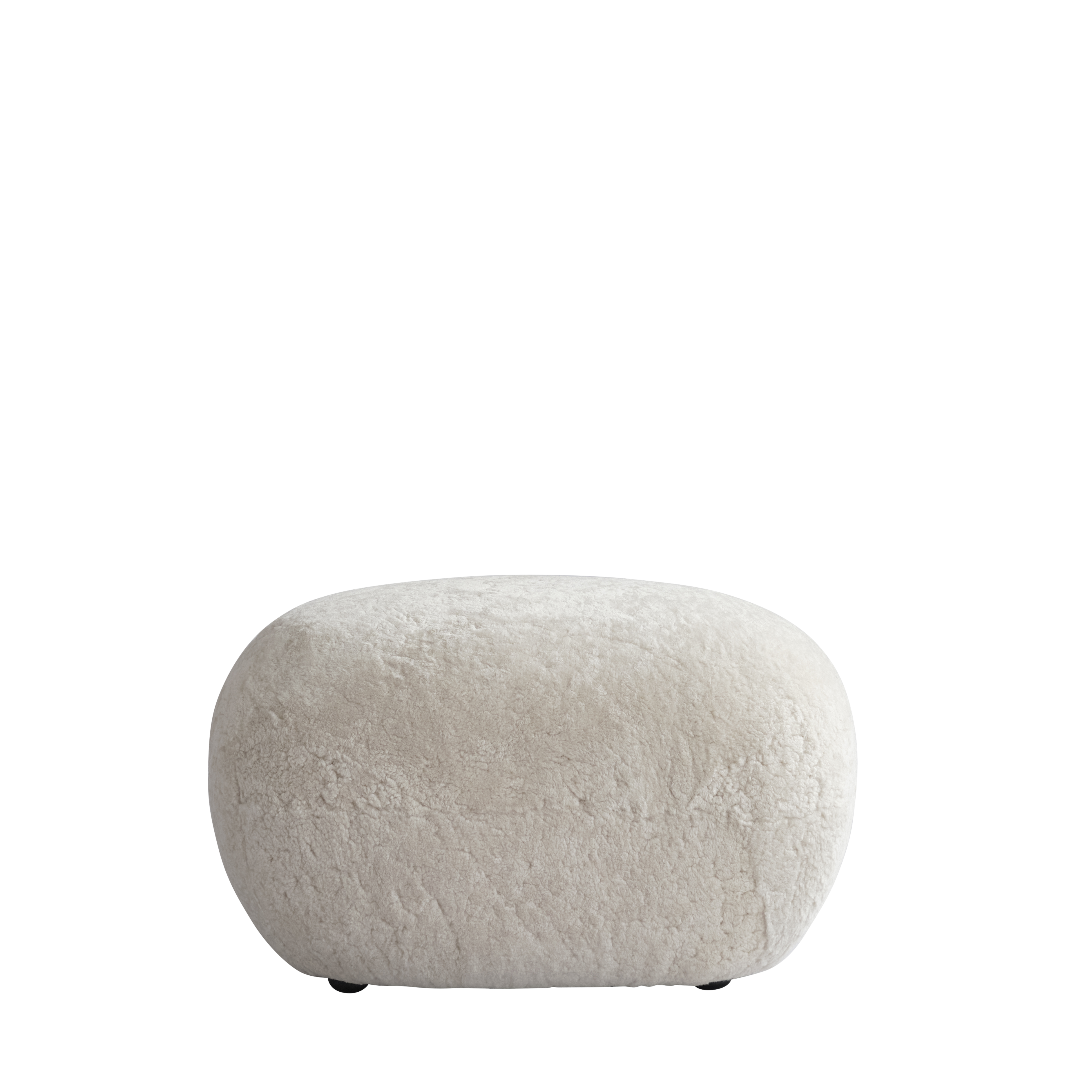 toe ottoman - sheepskin