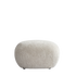 toe ottoman - sheepskin