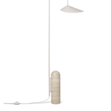 arum floor lamp - cashmere