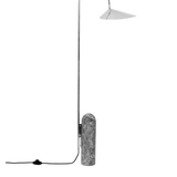 arum floor lamp - stainless steel