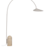 arum arched floor lamp - cashmere