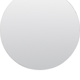 walls mirror 110cm - clear