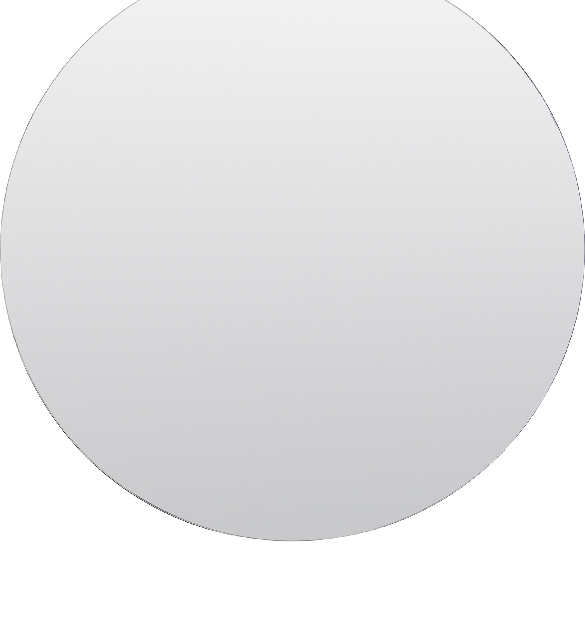 walls mirror 110cm - clear