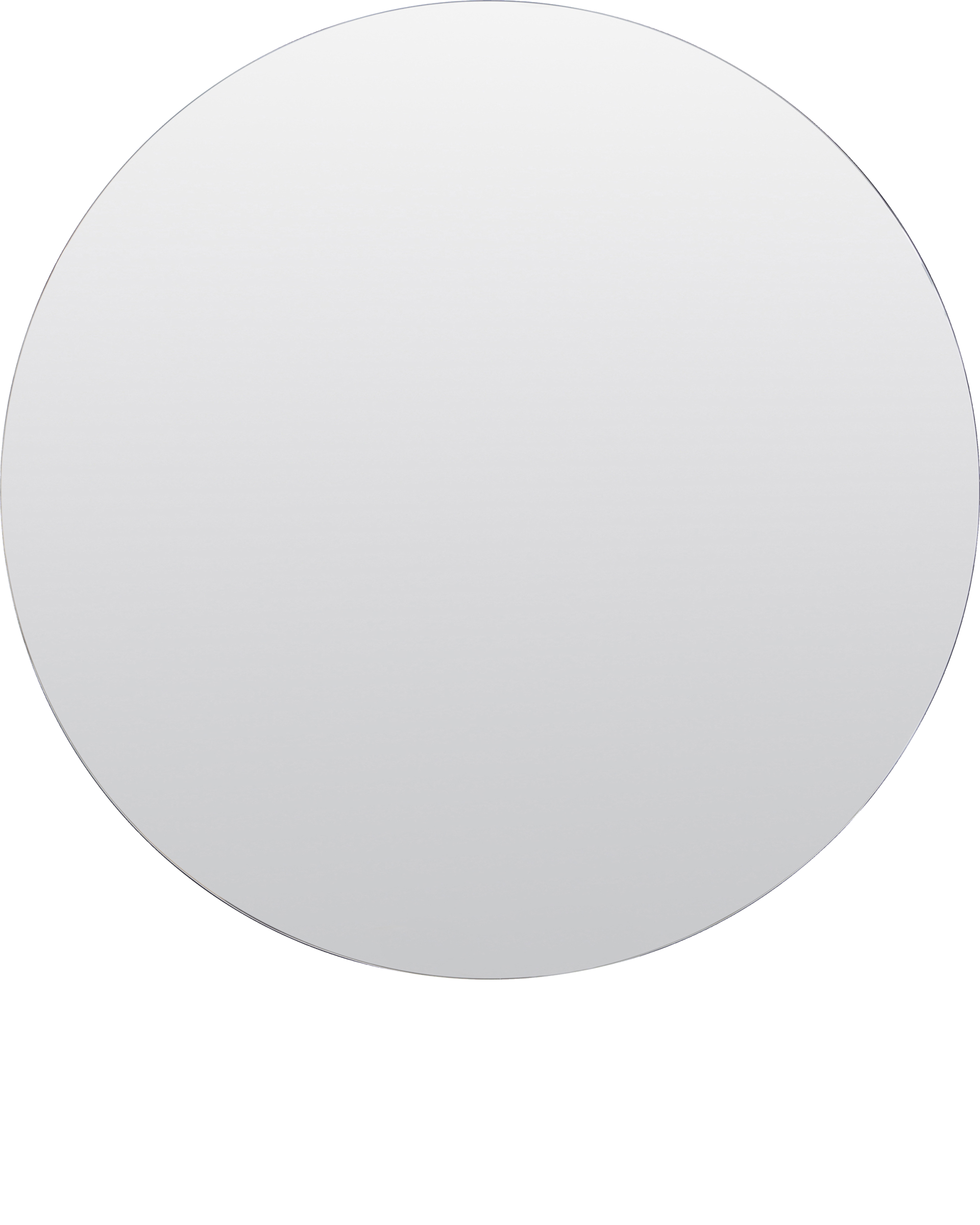 walls mirror 110cm - clear