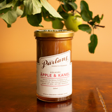 caramel sauce - apple & cinnamon glass jar
