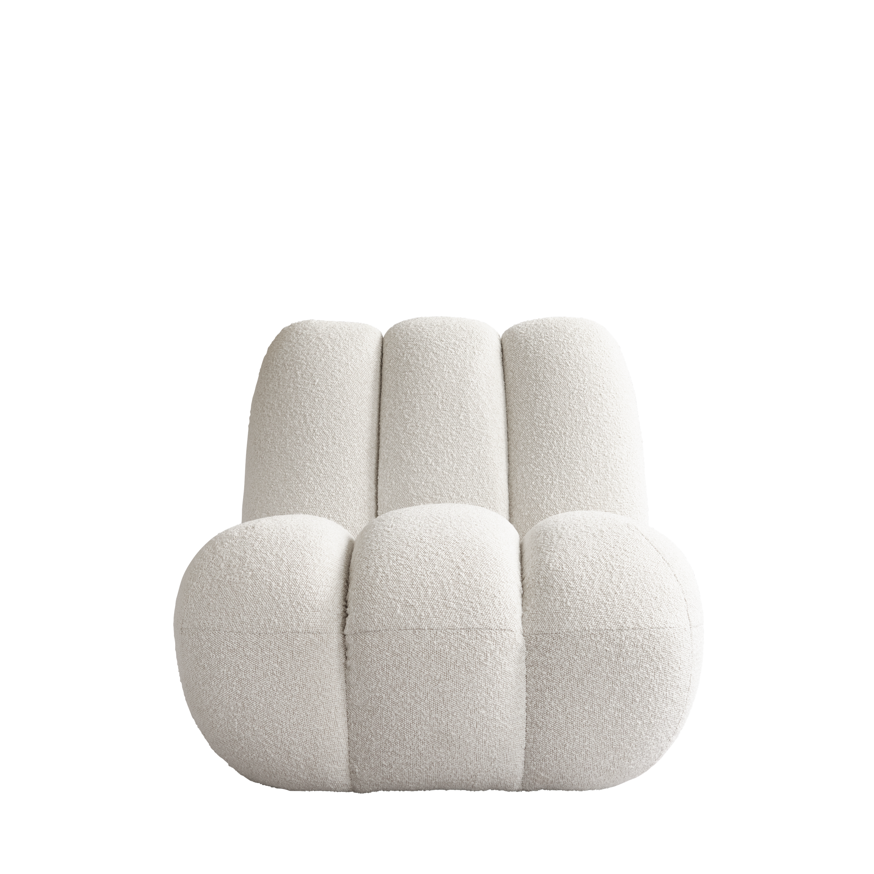 toe chair - bouclé