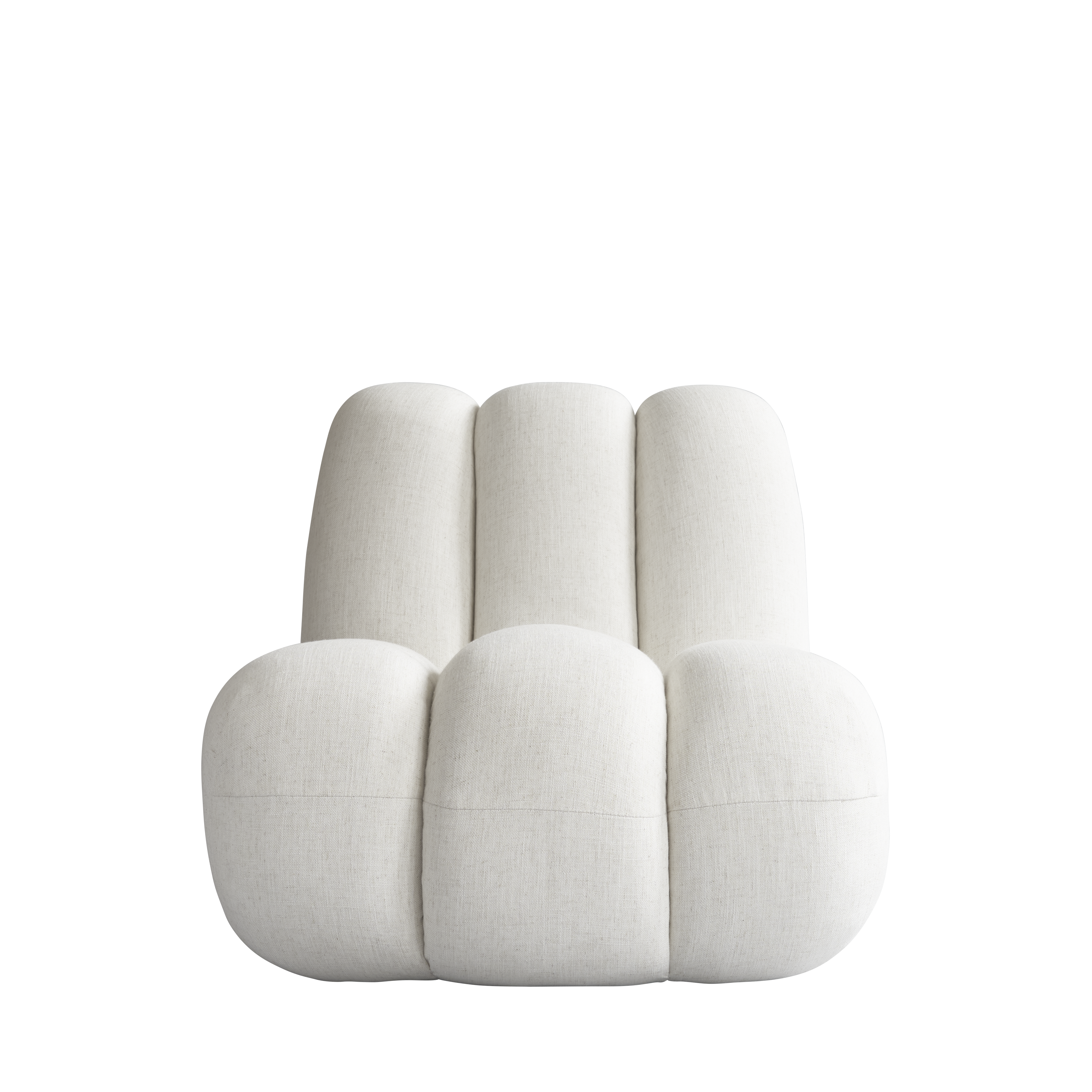 toe chair - linen