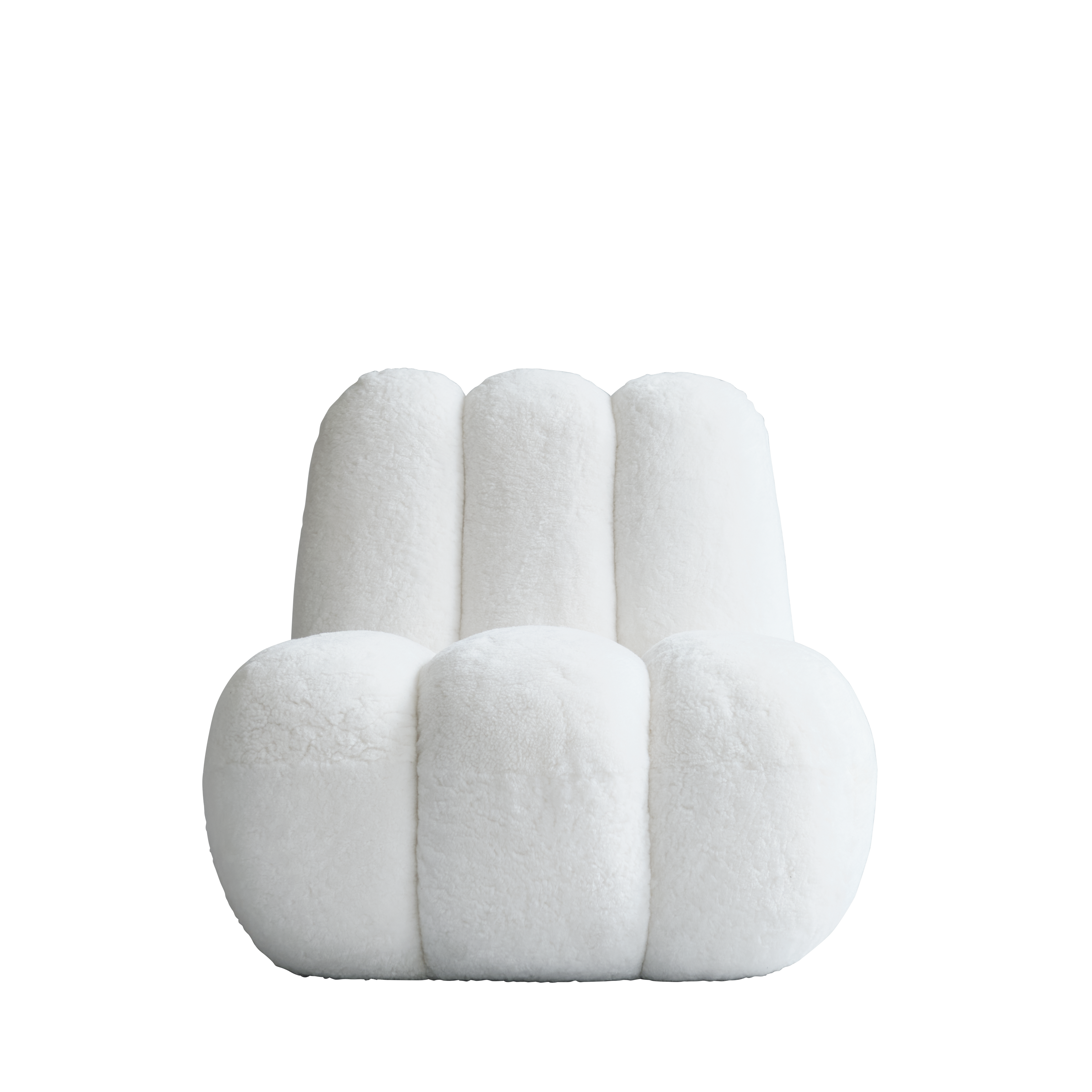 toe chair - sheepskin