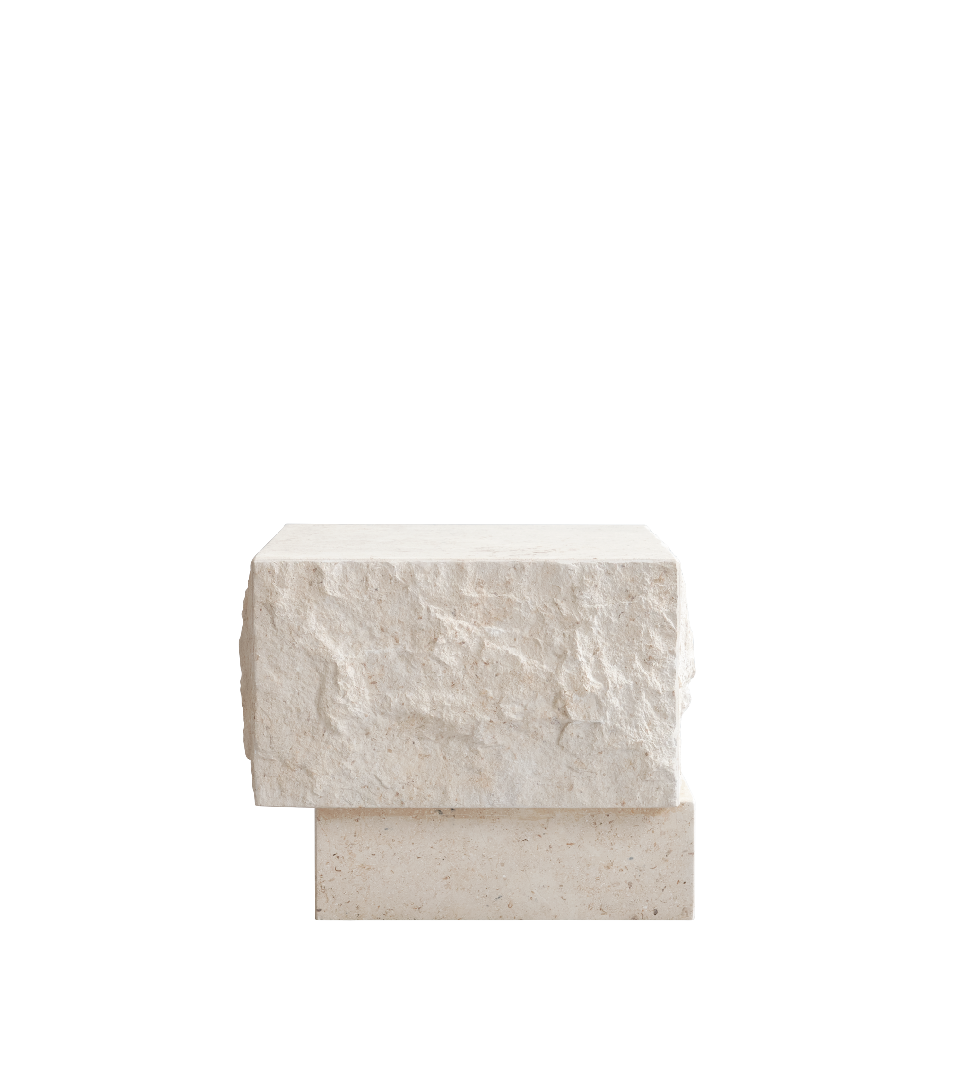 temple coffeetable - limestone low