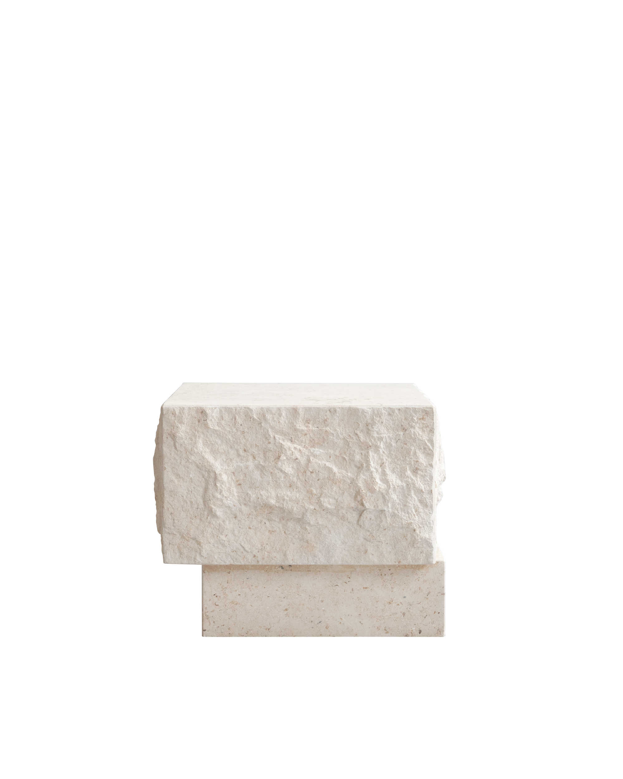 temple coffeetable - limestone low