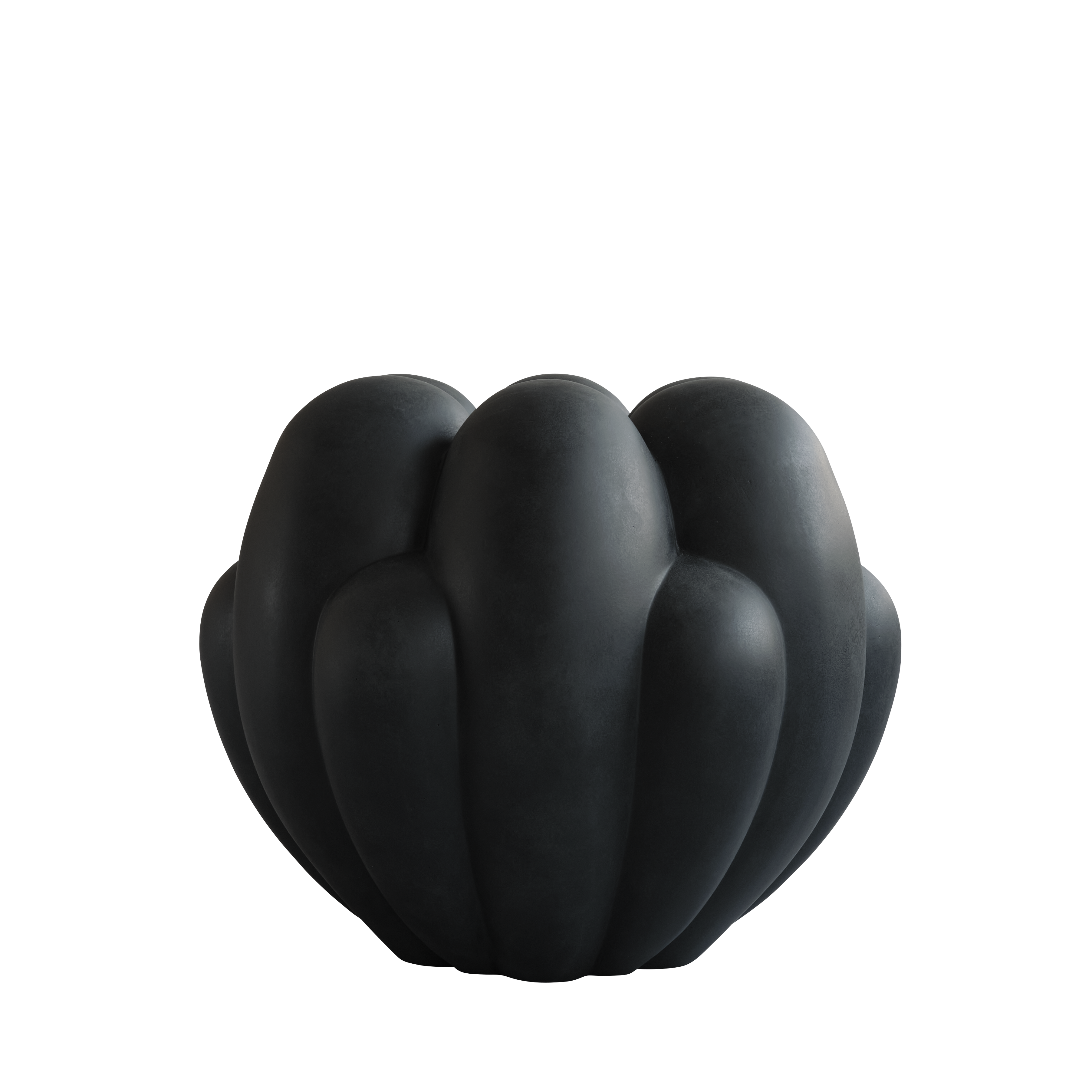 bloom vase - black