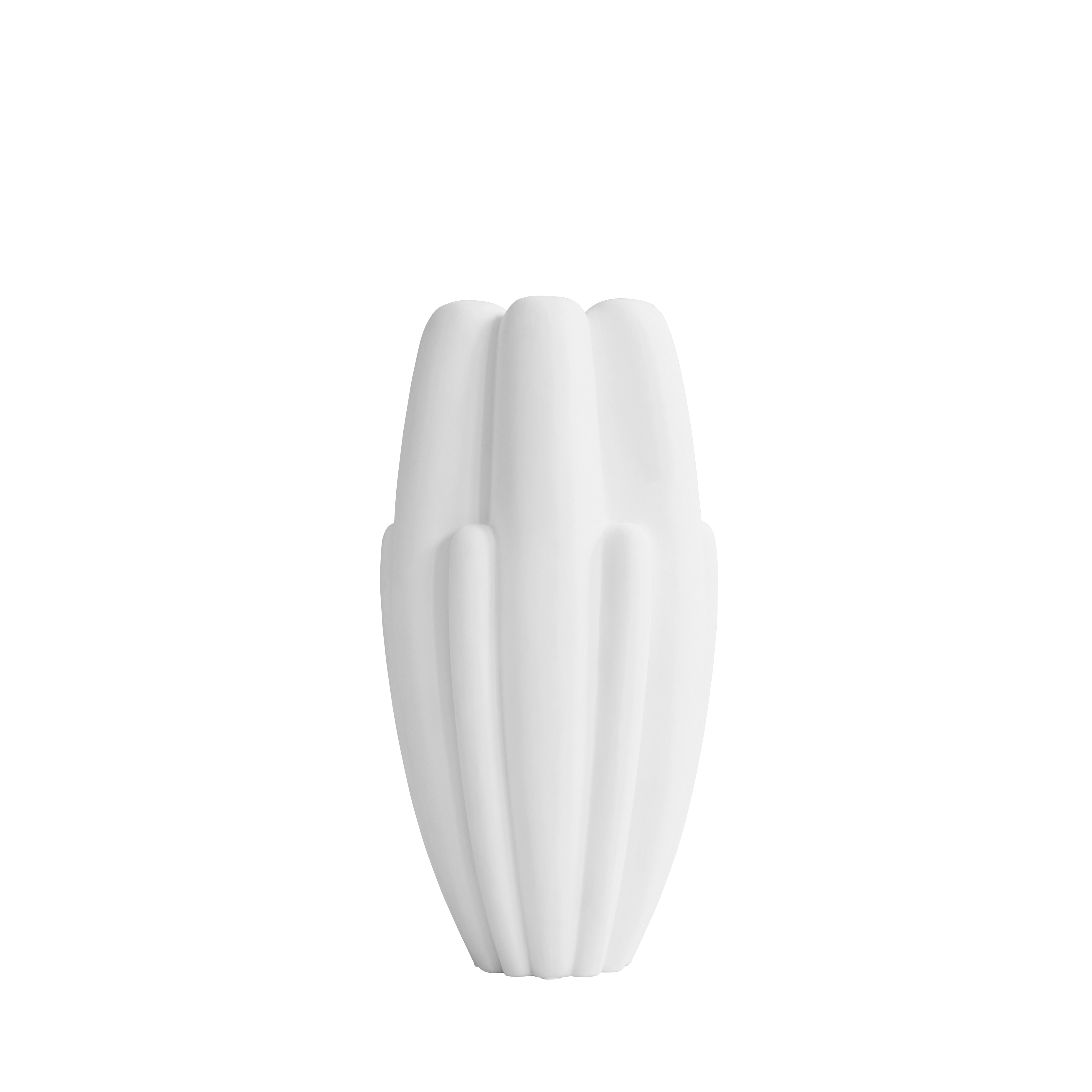 bloom vase - bone white