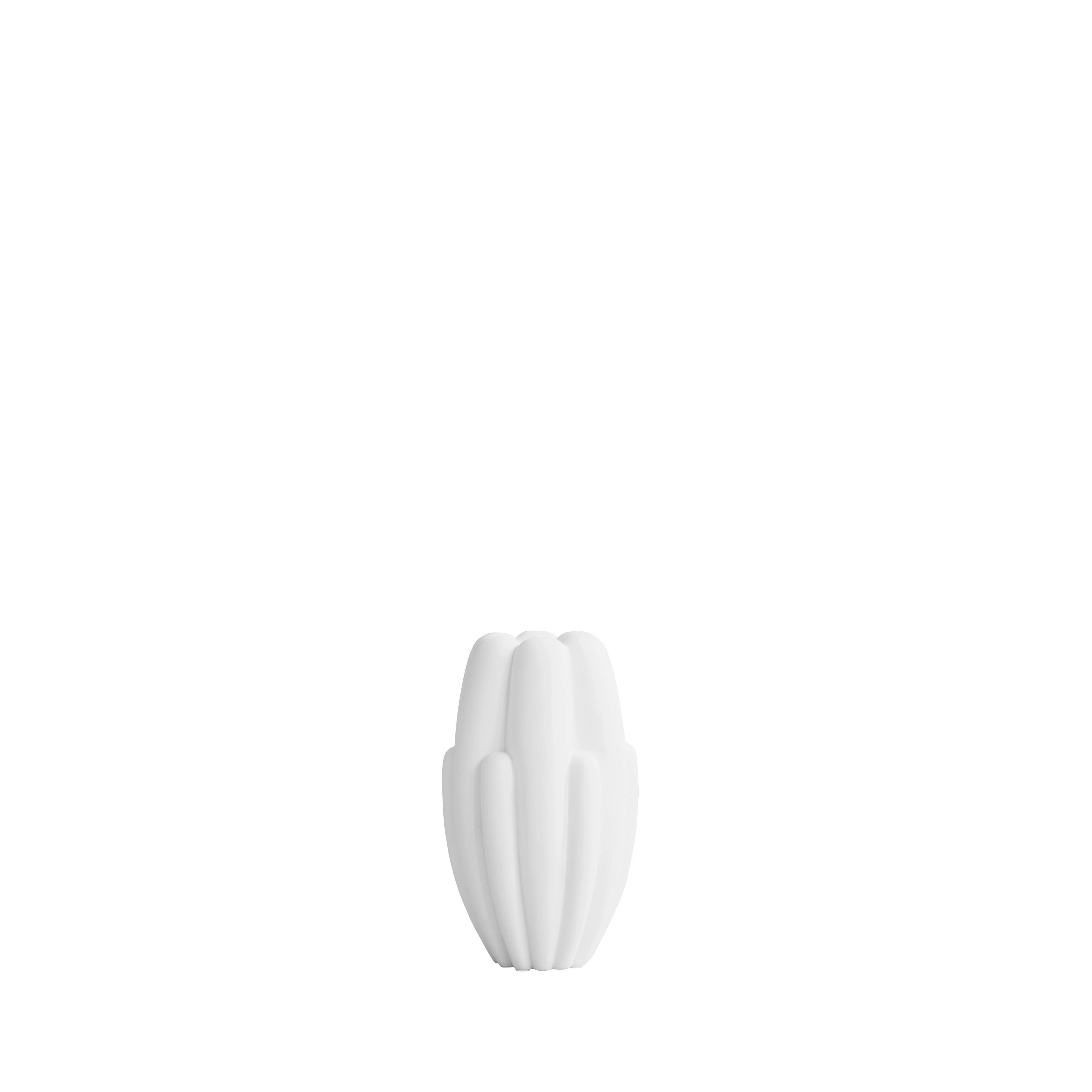 bloom vase - bone white