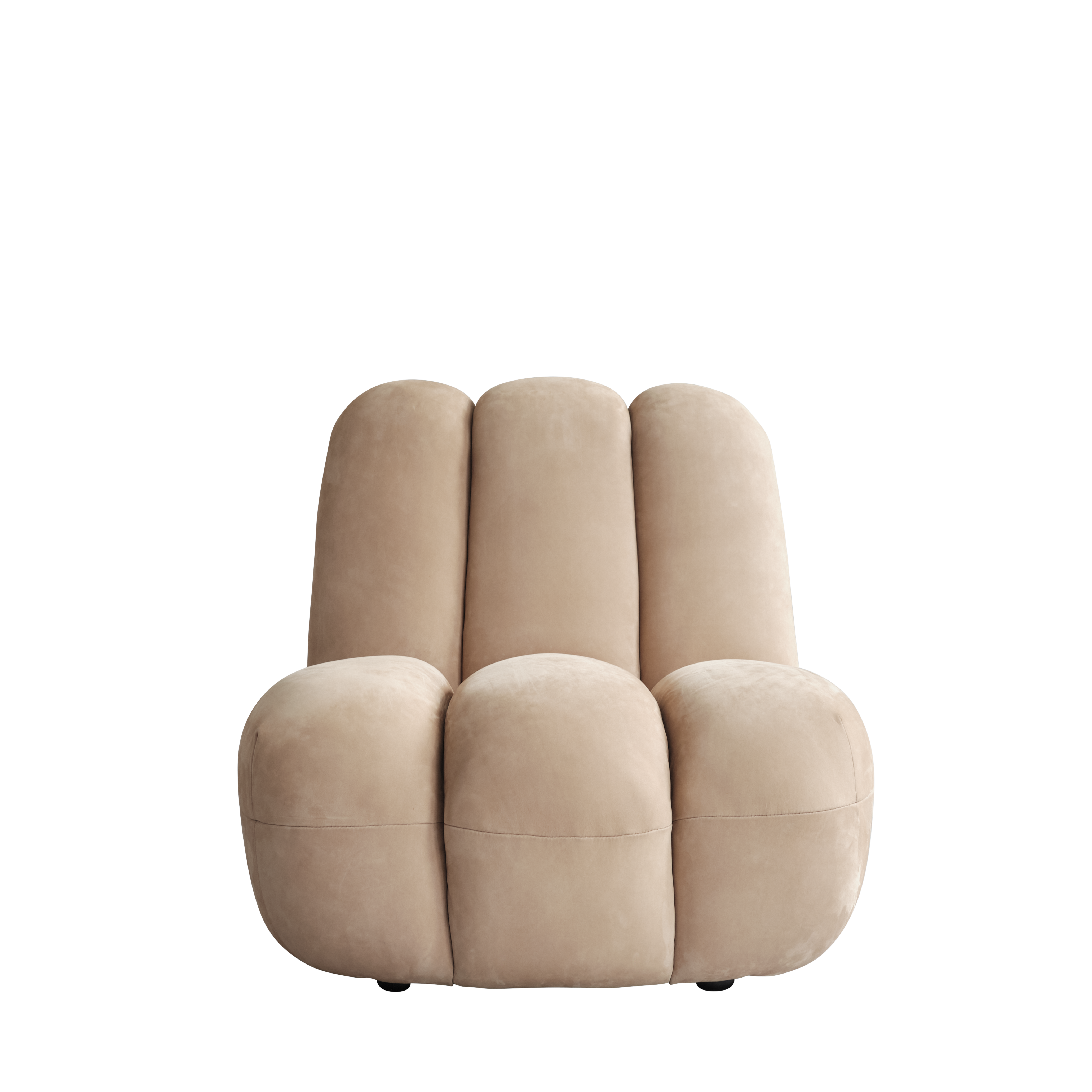 toe chair - nubuck leder