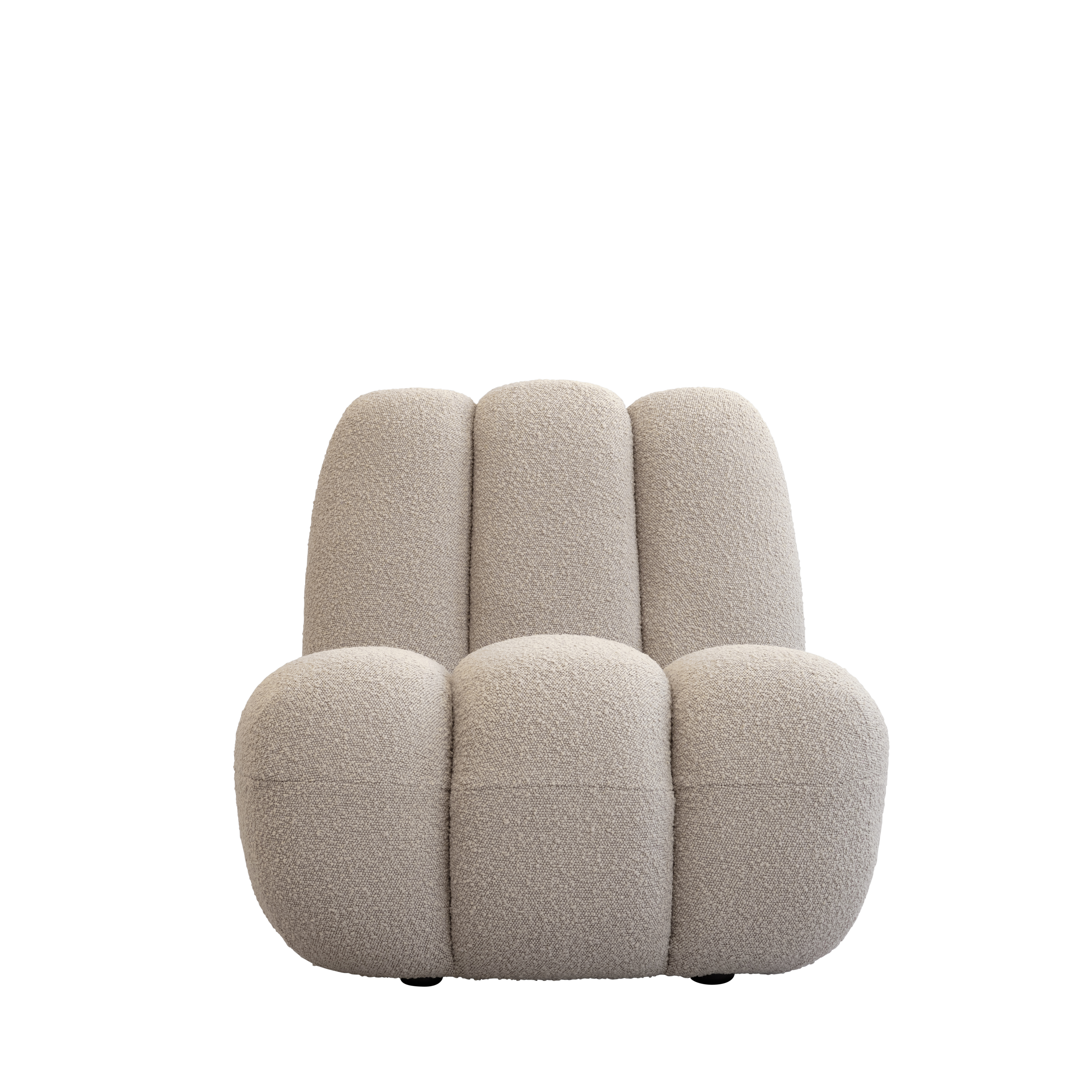 toe chair - bouclé