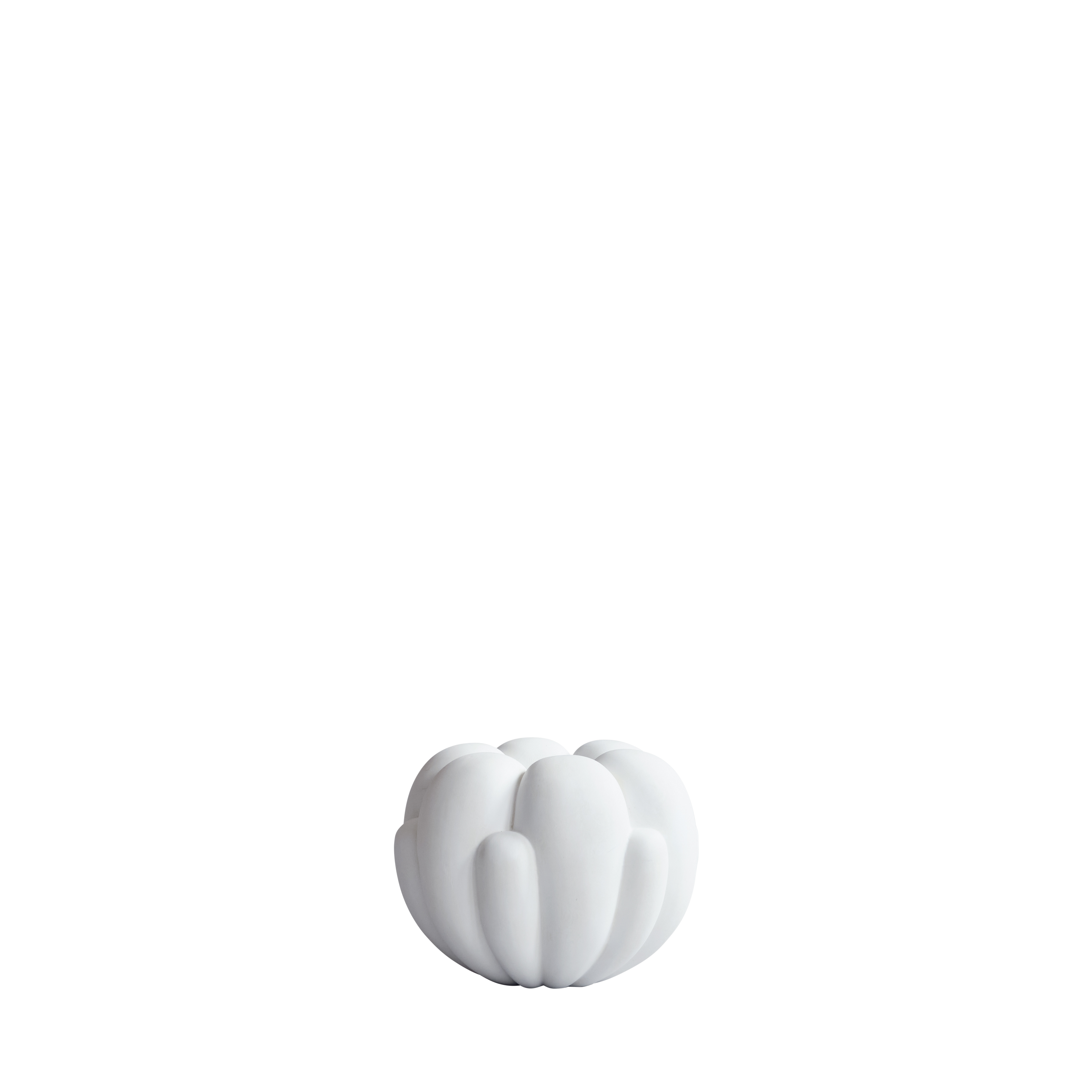 bloom vase - bone white