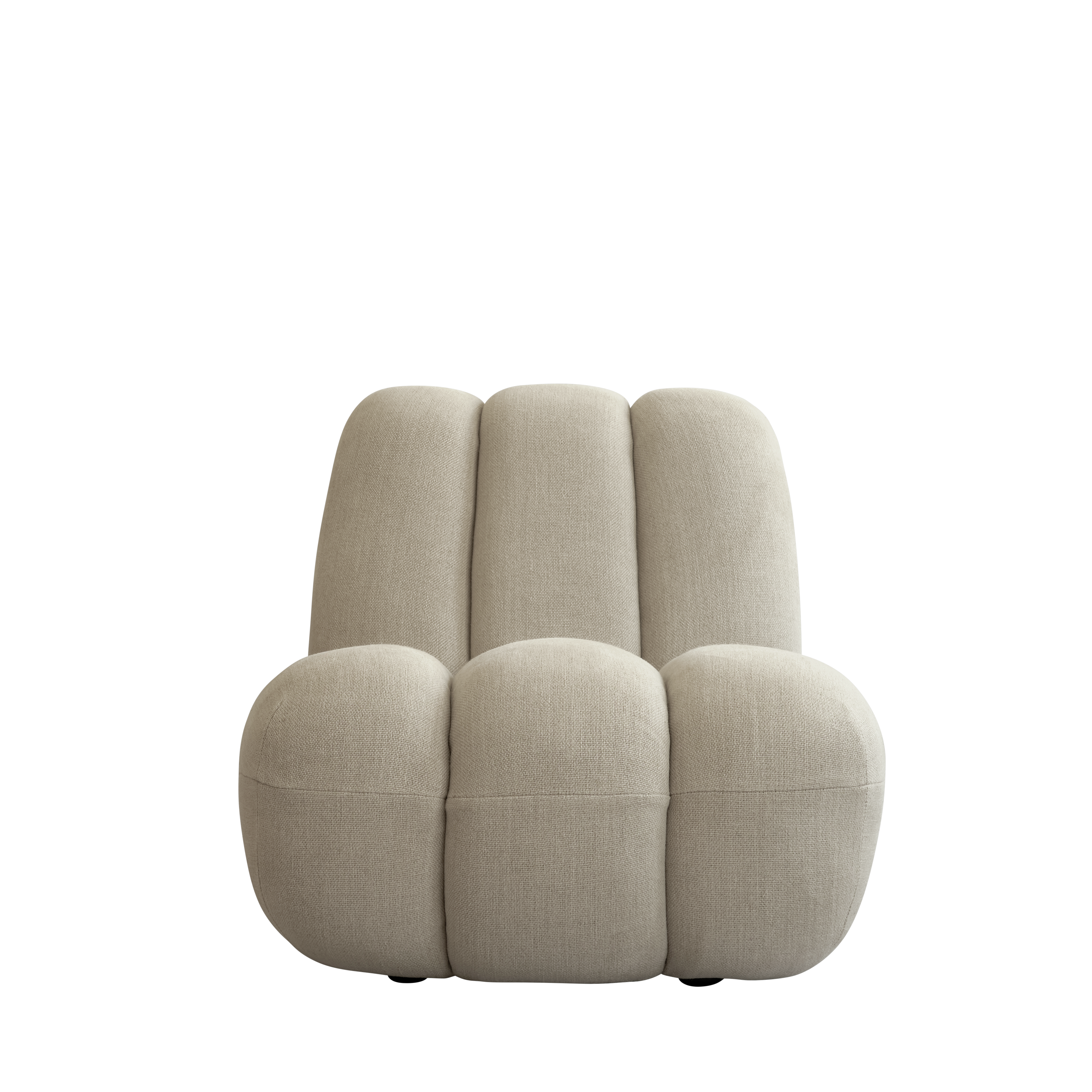 toe chair - linen