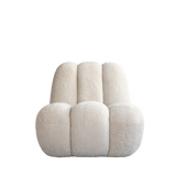 toe chair - sheepskin