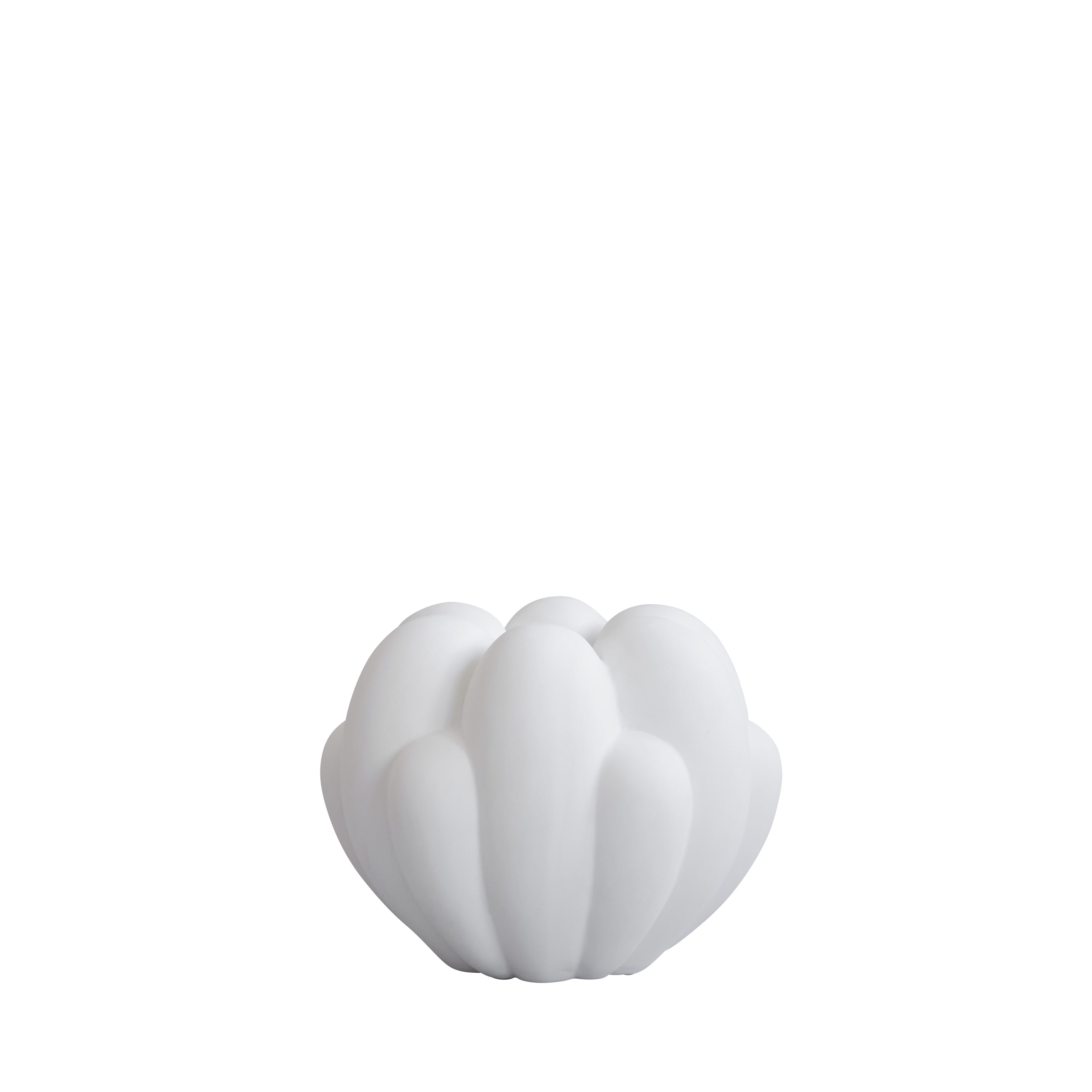 bloom vase - bone white