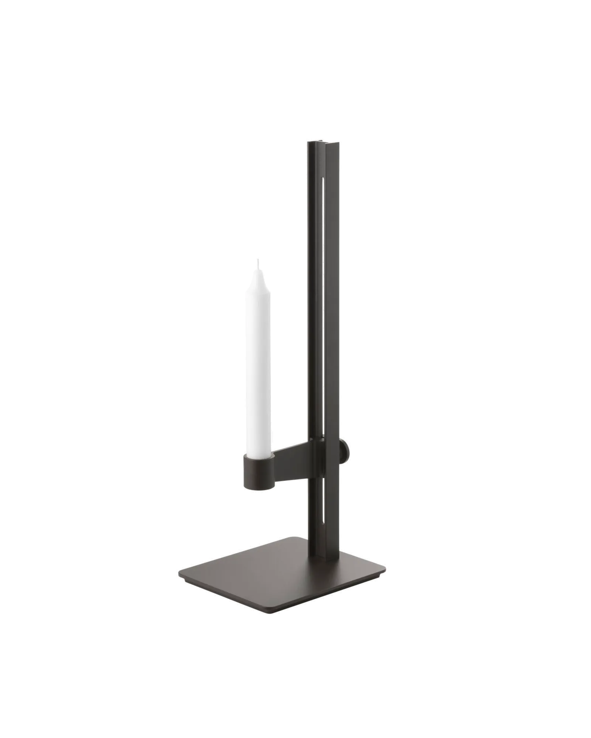 museum - candleholder dark brown