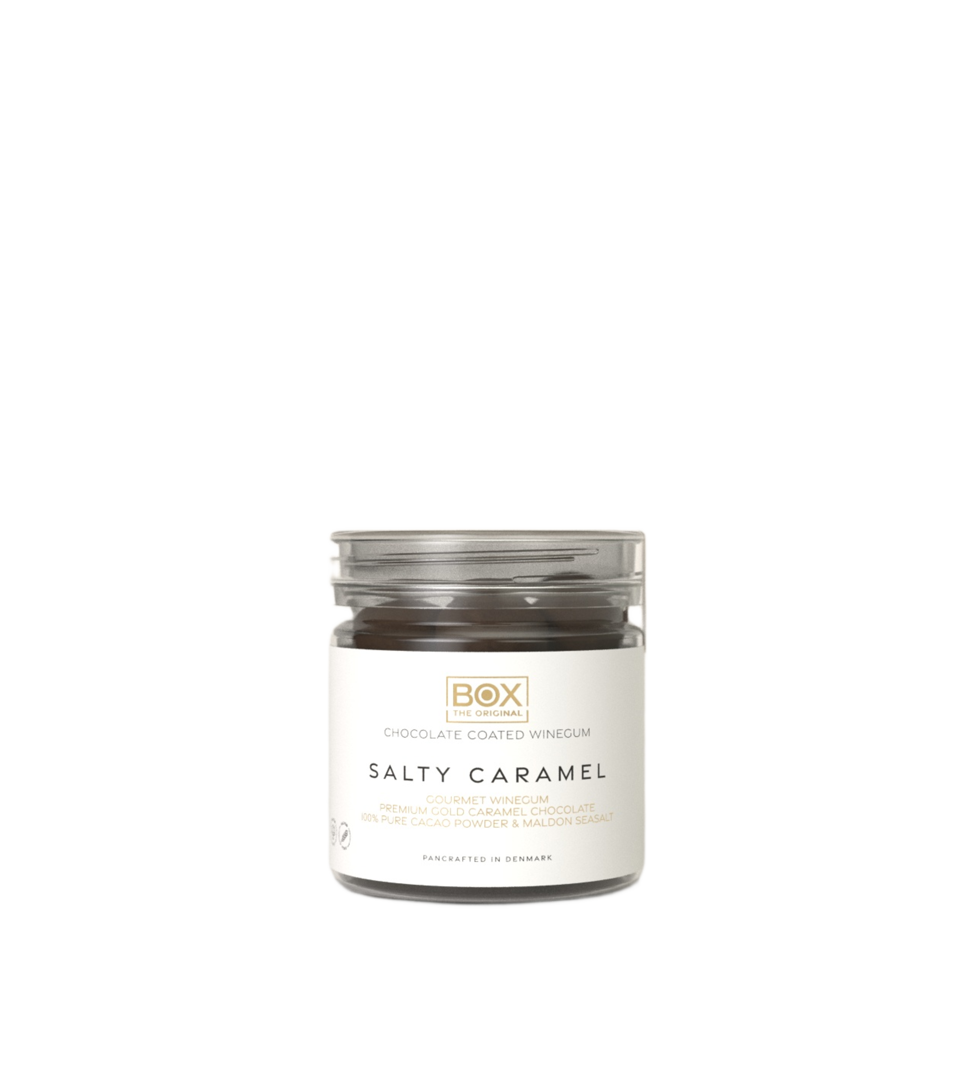 chocolate coated winegums - salty caramel small tube