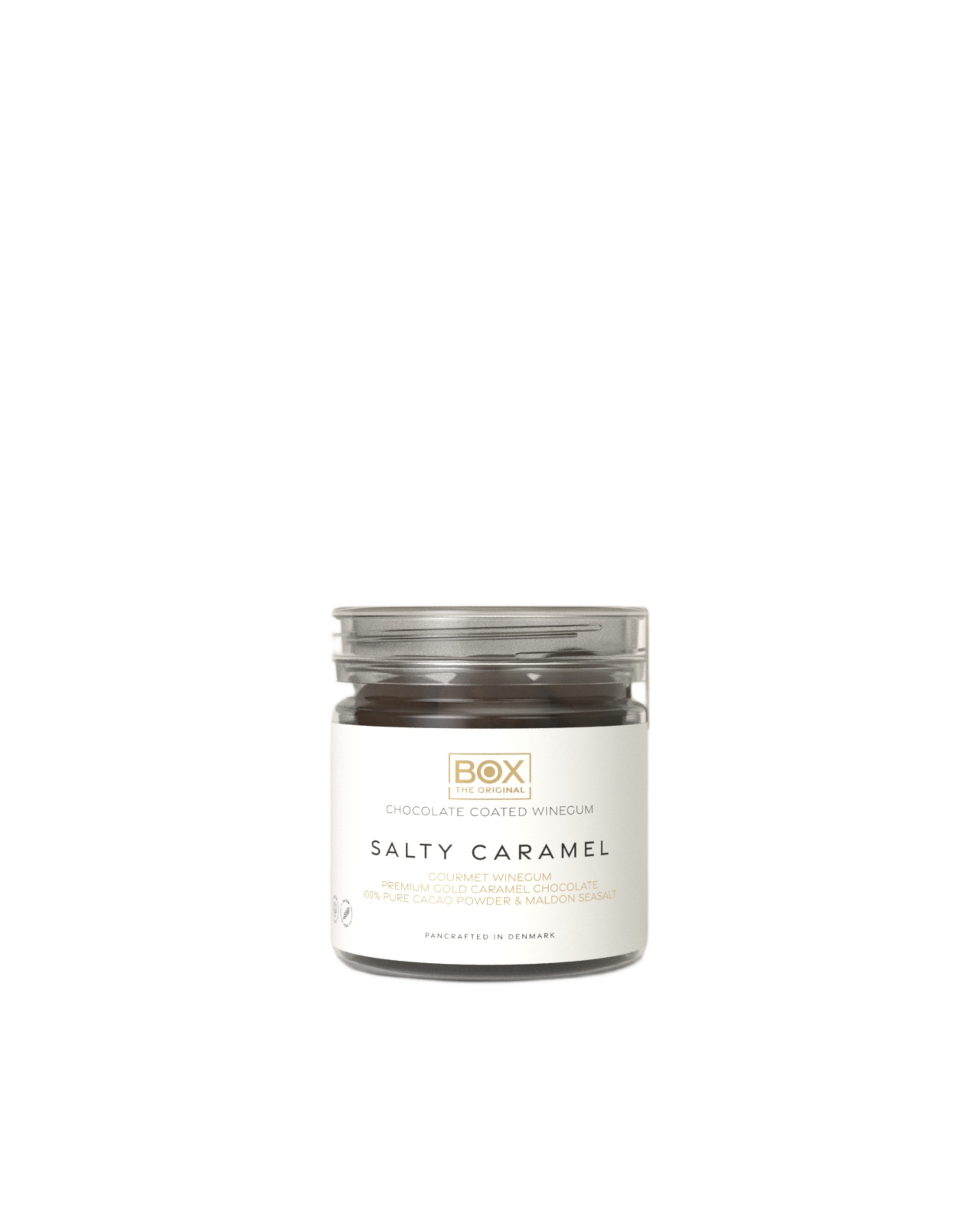 chocolate coated winegums - salty caramel small tube