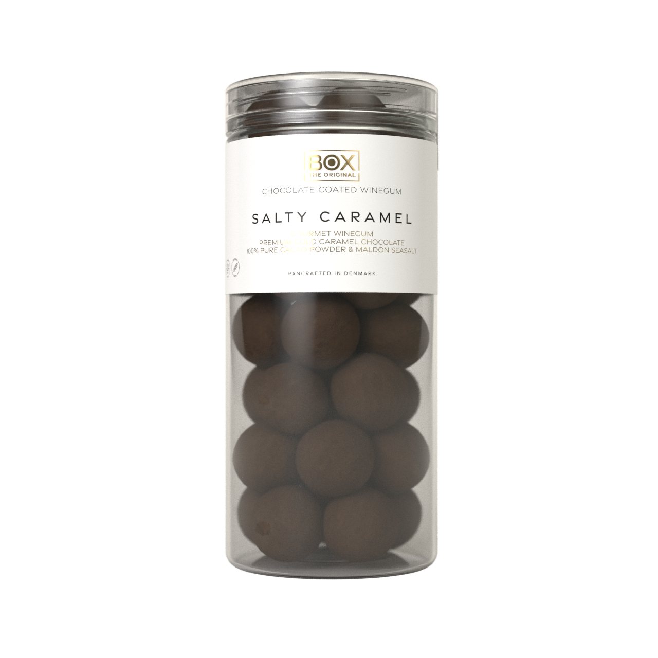 chocolate coated winegums - salty caramel large tube