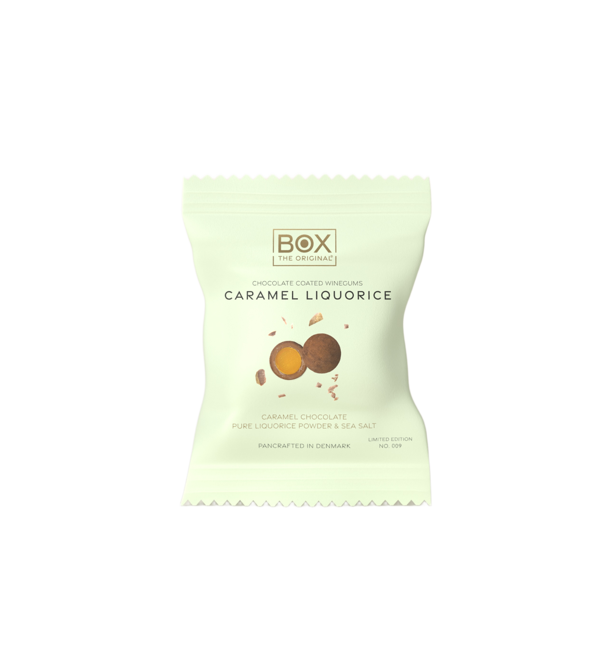 chocolate coated winegums - caramel liquorice two pack