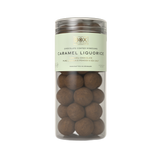 chocolate coated winegums - caramel liquorice large tube