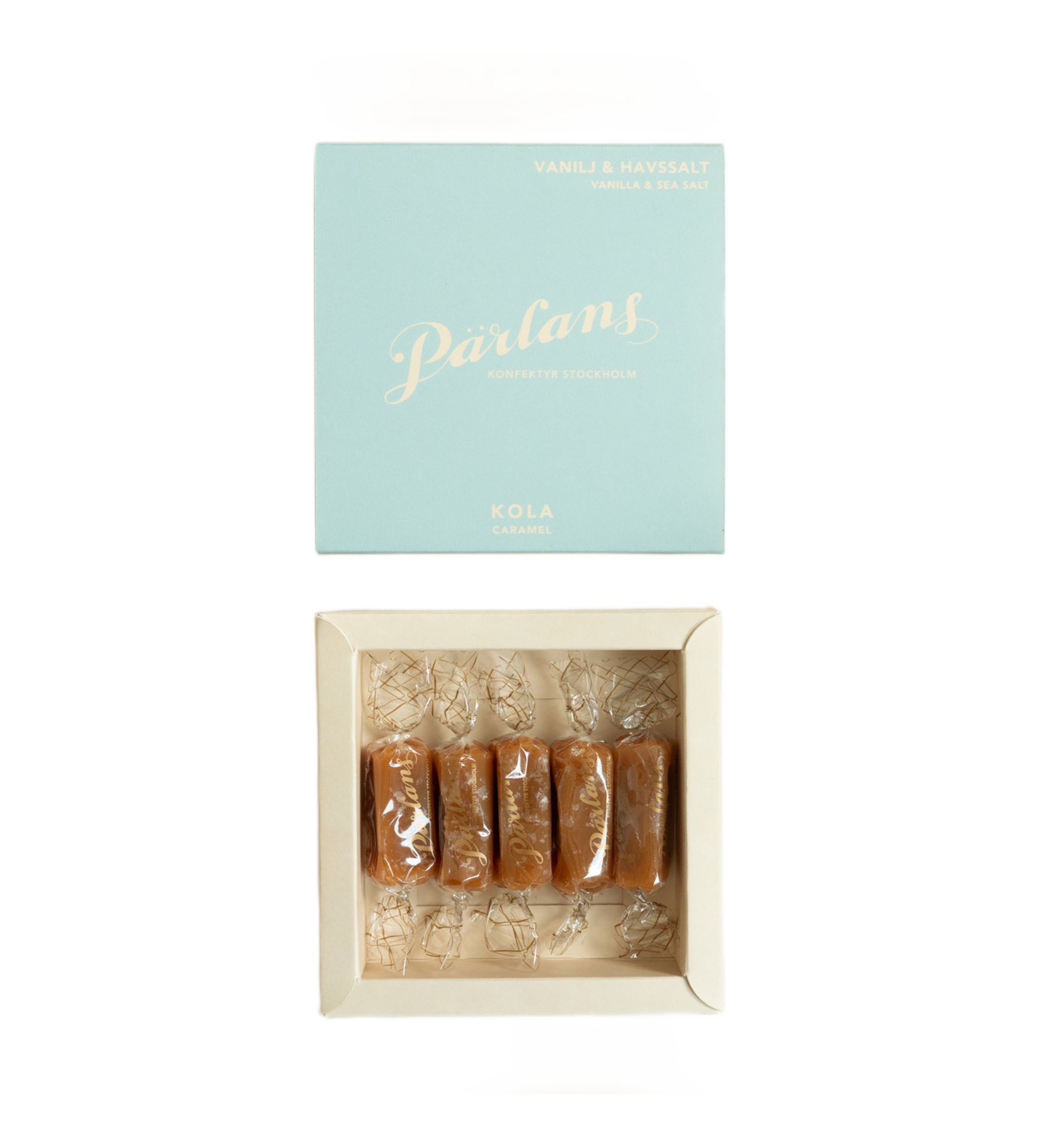 caramel - vanilla & sea salt 5 pieces