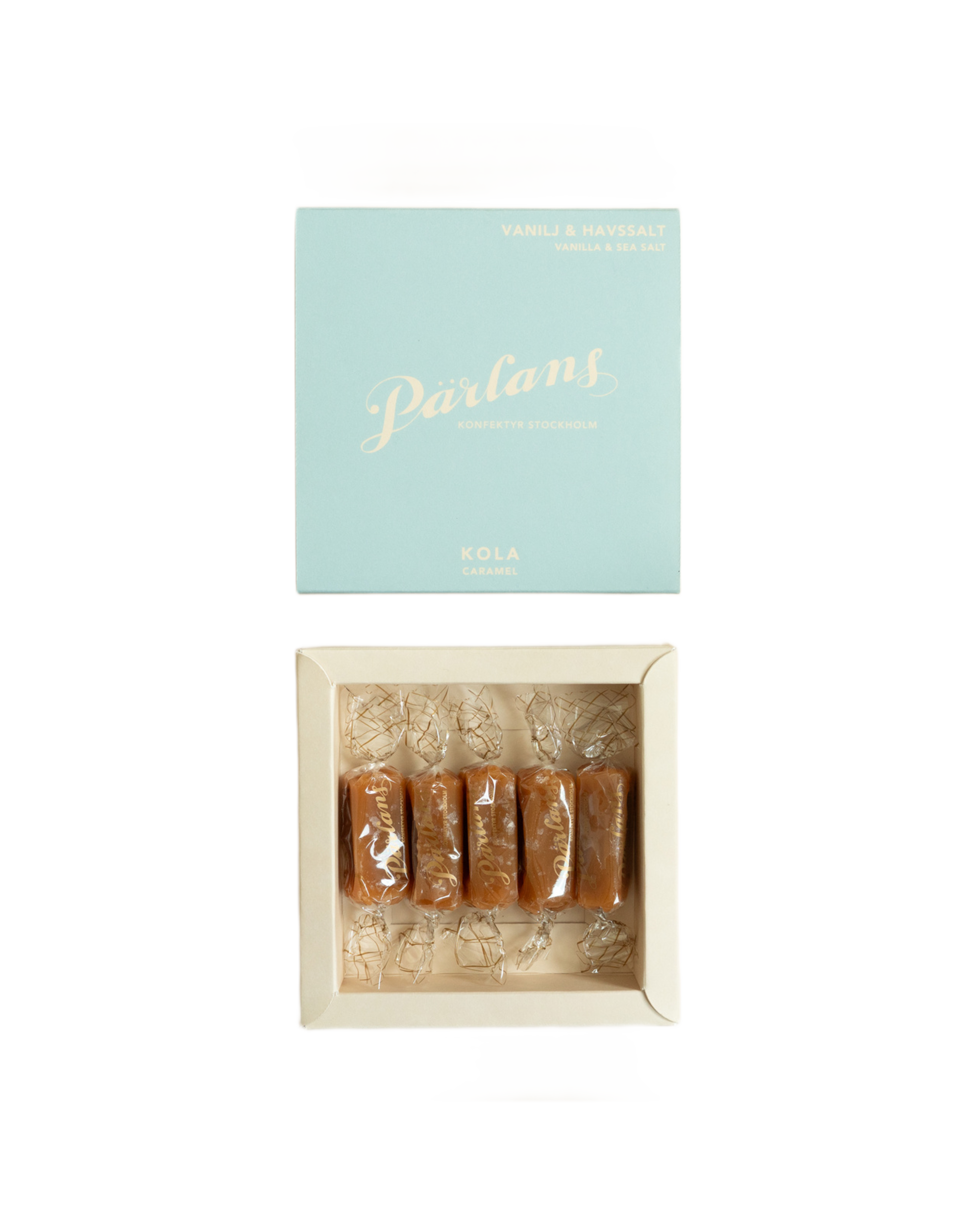 caramel - vanilla & sea salt 5 pieces
