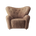 the tired man lounge chair - sheepskin sahara