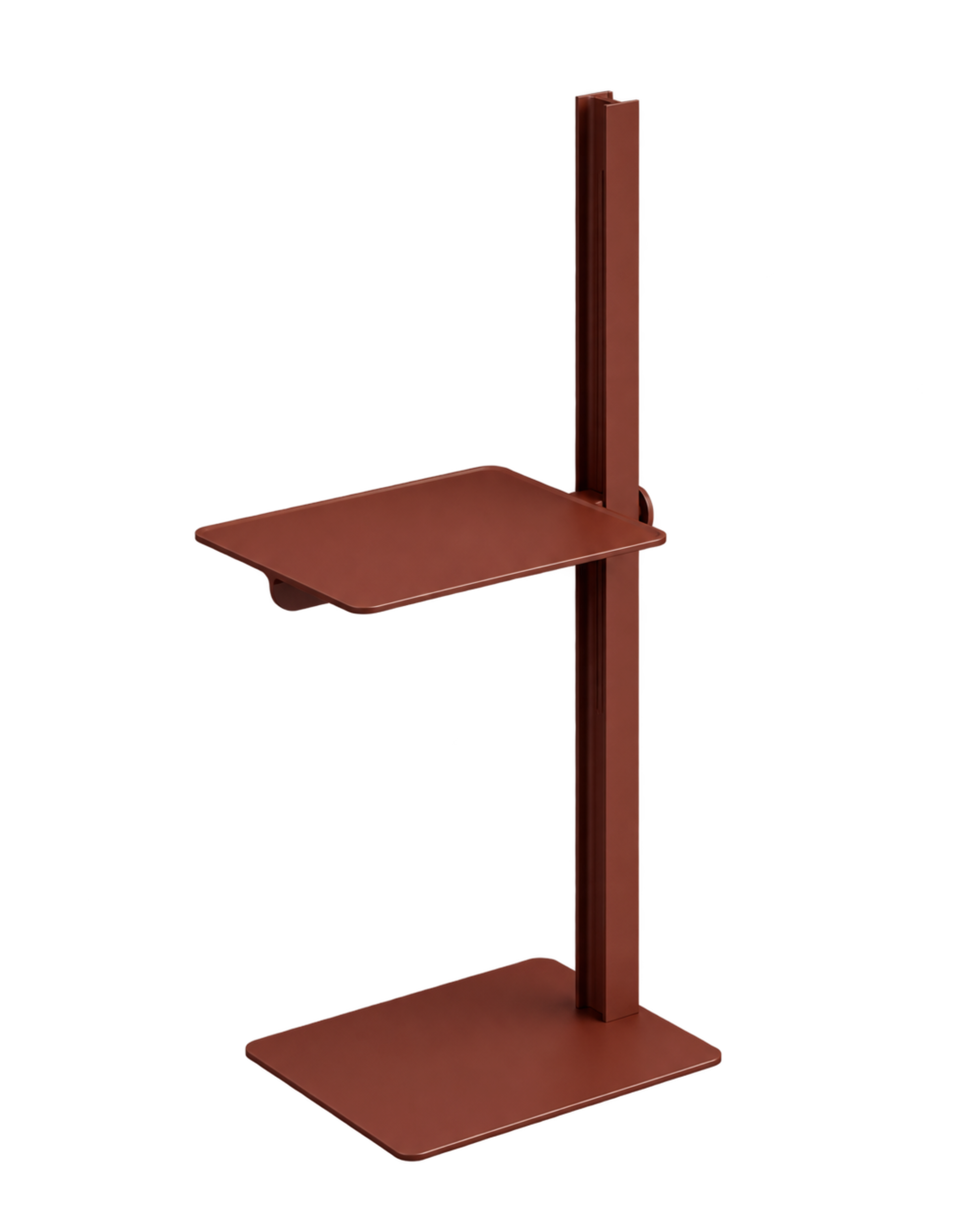 museum - sidetable red rust