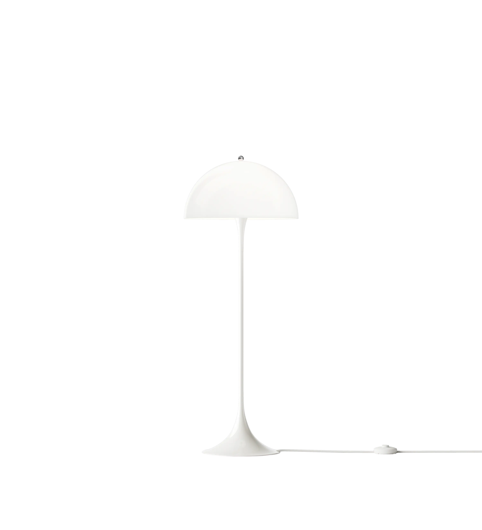 panthella - floorlamp white opal acryl Ø 400
