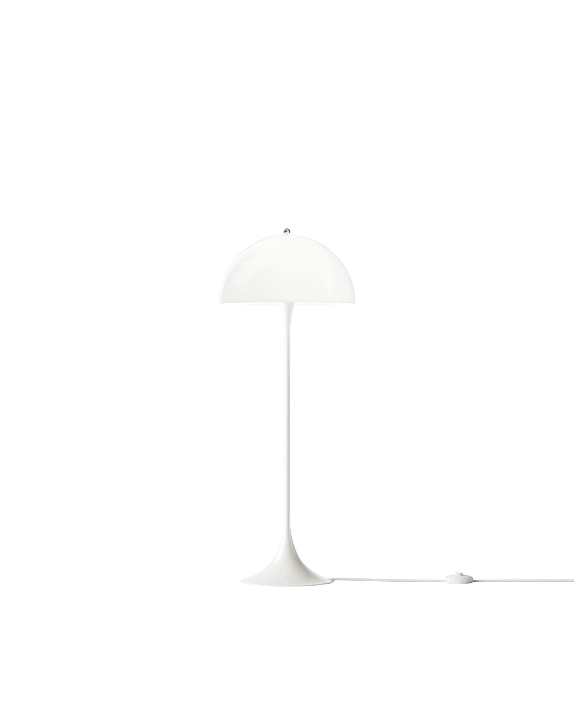panthella - floorlamp white opal acryl Ø 400