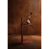museum - sidetable red rust