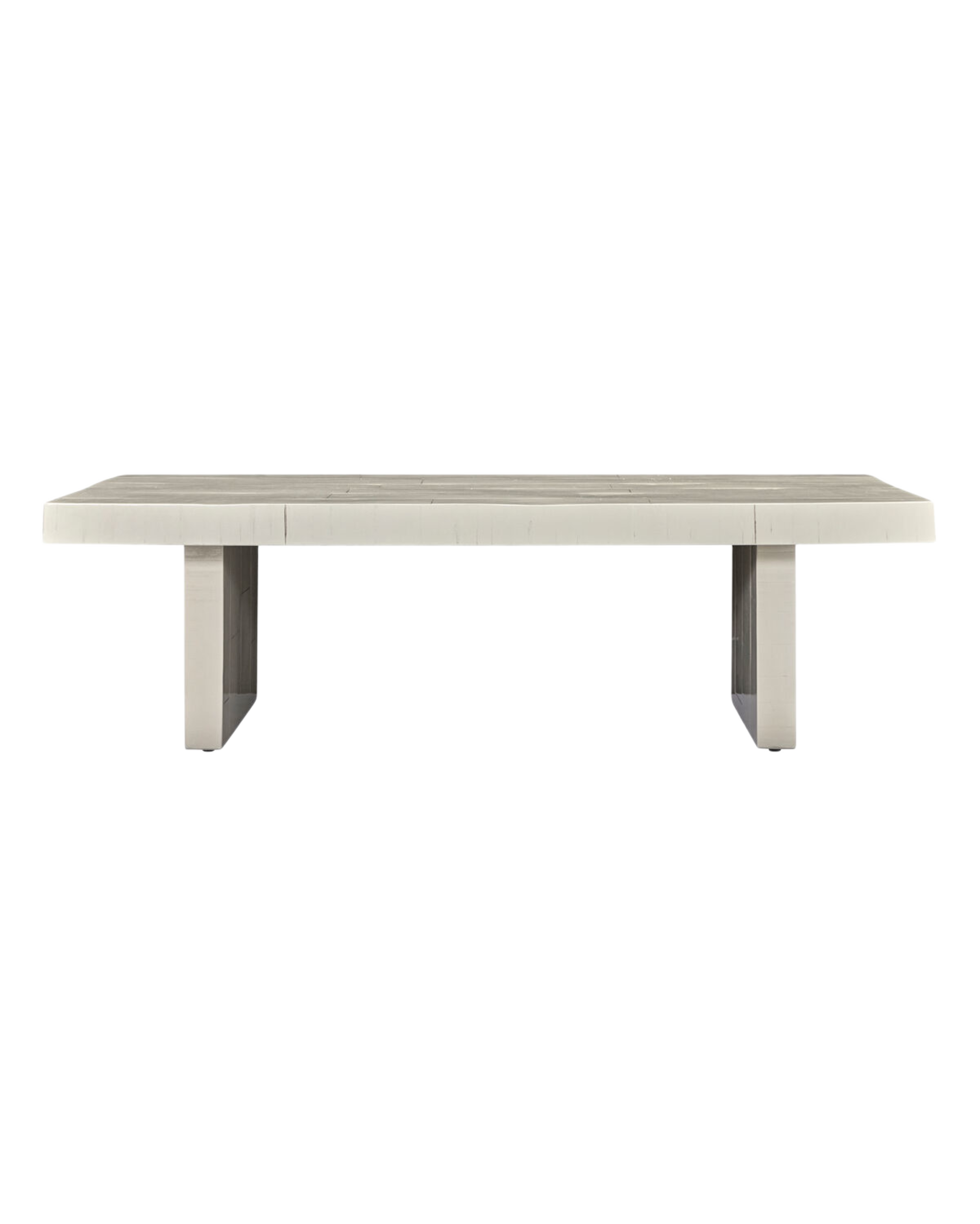 brick coffee table - sand