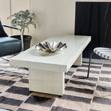 brick coffee table - sand