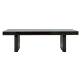 brick coffee table - black